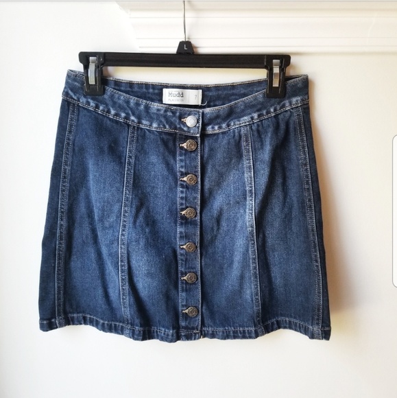 Mudd Button Fall Skirt - Picture 2 of 2